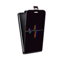 Дизайнерский вертикальный чехол-книжка для LG Optimus G2 mini Неоновые образы