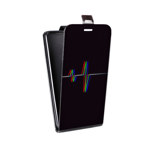 Дизайнерский вертикальный чехол-книжка для OnePlus 7 Pro Неоновые образы