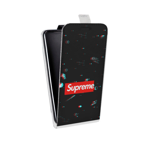 Дизайнерский вертикальный чехол-книжка для Realme 7 Pro Супер стиль