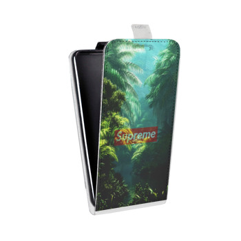 Дизайнерский вертикальный чехол-книжка для Alcatel One Touch Pop D5 Супер стиль (на заказ)