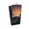 Дизайнерский вертикальный чехол-книжка для Huawei P40 Pro Скейтер стиль