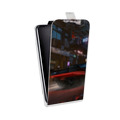 Дизайнерский вертикальный чехол-книжка для LG Q6 Cyberpunk 2077