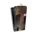 Дизайнерский вертикальный чехол-книжка для Iphone Xr Cyberpunk 2077