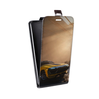 Дизайнерский вертикальный чехол-книжка для LG G7 ThinQ Cyberpunk 2077 (на заказ)