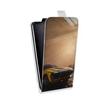 Дизайнерский вертикальный чехол-книжка для Nokia Lumia 620 Cyberpunk 2077 (на заказ)