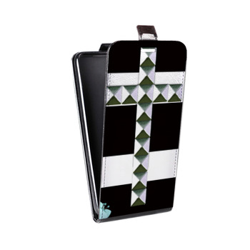 Дизайнерский вертикальный чехол-книжка для Samsung Galaxy S8 Plus Арт кресты (на заказ)