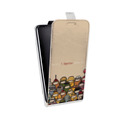 Дизайнерский вертикальный чехол-книжка для Motorola Moto E5 Plus Among Us