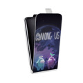 Дизайнерский вертикальный чехол-книжка для Iphone 12 Mini Among Us