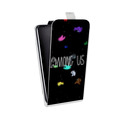 Дизайнерский вертикальный чехол-книжка для Alcatel One Touch POP 3 5 Among Us