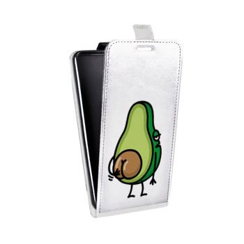 Дизайнерский вертикальный чехол-книжка для LG G5 Авокадо (на заказ)