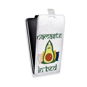 Дизайнерский вертикальный чехол-книжка для Iphone 7 Авокадо (на заказ)