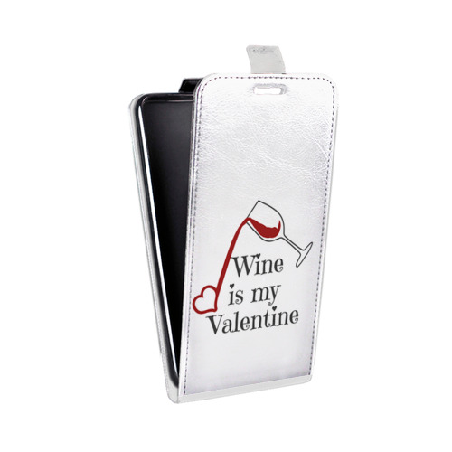 Дизайнерский вертикальный чехол-книжка для Xiaomi Mi Note День Святого Валентина