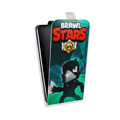 Дизайнерский вертикальный чехол-книжка для HTC Desire 12 Brawl Stars