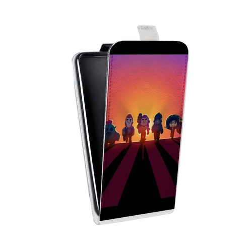 Дизайнерский вертикальный чехол-книжка для LG G7 Fit Brawl Stars