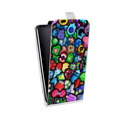 Дизайнерский вертикальный чехол-книжка для HTC Desire 530 Brawl Stars