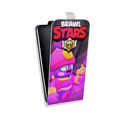 Дизайнерский вертикальный чехол-книжка для Alcatel One Touch Idol Ultra Brawl Stars