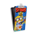 Дизайнерский вертикальный чехол-книжка для Huawei Mate 10 Brawl Stars