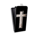 Дизайнерский вертикальный чехол-книжка для HTC Desire 601 Мир крестов