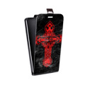 Дизайнерский вертикальный чехол-книжка для Iphone 12 Pro Max Мир крестов