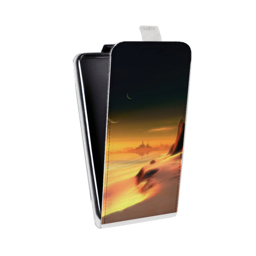 Дизайнерский вертикальный чехол-книжка для Alcatel One Touch POP 3 5 Дюна 2021
