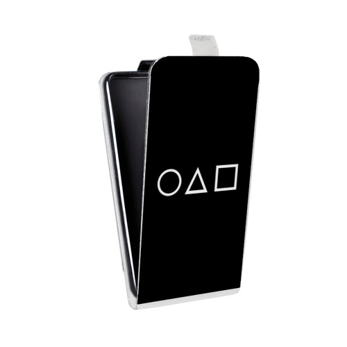 Дизайнерский вертикальный чехол-книжка для OnePlus 8T Игра в кальмара