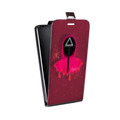 Дизайнерский вертикальный чехол-книжка для HTC Desire 12 Игра в кальмара