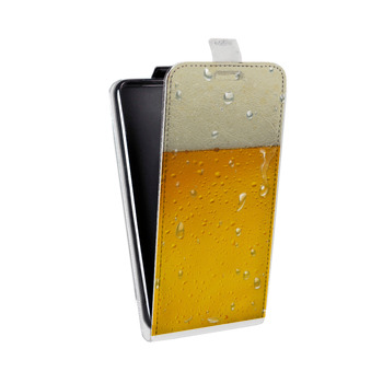 Дизайнерский вертикальный чехол-книжка для Samsung Galaxy S6 Edge Пиво фон (на заказ)
