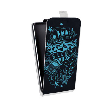Дизайнерский вертикальный чехол-книжка для Samsung Galaxy S6 Edge Королевские бриллианты (на заказ)