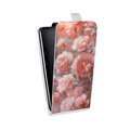 Дизайнерский вертикальный чехол-книжка для Google Pixel 4a Розовые розы