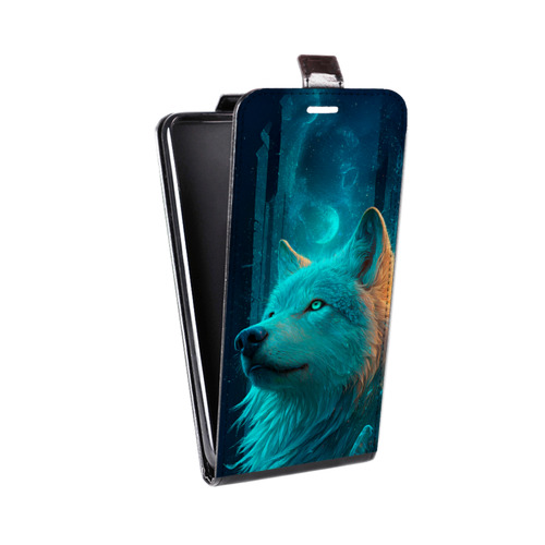 Дизайнерский вертикальный чехол-книжка для HTC Desire 601 бабочки саккура