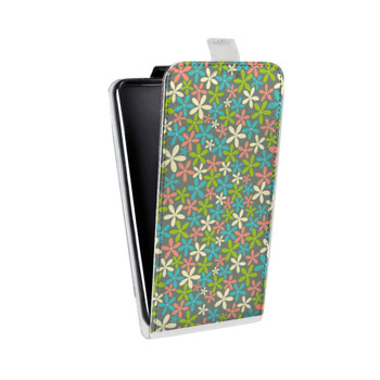 Дизайнерский вертикальный чехол-книжка для Iphone 5s Полевой ковер (на заказ)