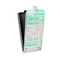Дизайнерский вертикальный чехол-книжка для Samsung Galaxy Grand Пастельные узоры