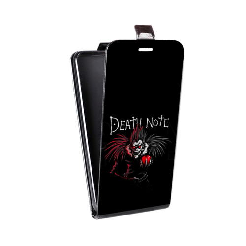 Дизайнерский вертикальный чехол-книжка для HTC Desire 601 Death note Тетрадь смерти