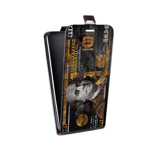 Дизайнерский вертикальный чехол-книжка для Iphone 12 Pro Доллар деньги