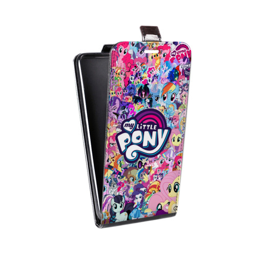 Дизайнерский вертикальный чехол-книжка для OPPO RX17 Pro My little pony Дружба чудо