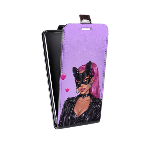 Дизайнерский вертикальный чехол-книжка для HTC Desire 601 женский