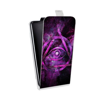 Дизайнерский вертикальный чехол-книжка для Iphone 5s Всевидящее око (на заказ)