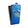 Дизайнерский вертикальный чехол-книжка для Huawei Honor 30 Акулы