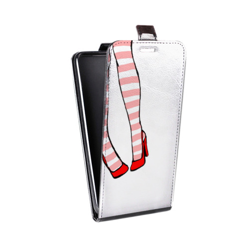 Дизайнерский вертикальный чехол-книжка для Iphone 6 Plus/6s Plus Модные иллюстрации