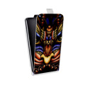 Дизайнерский вертикальный чехол-книжка для HTC Desire 601 Маски бабочек