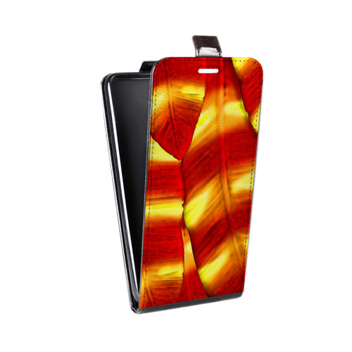 Дизайнерский вертикальный чехол-книжка для LG G4 Stylus Контрастные перья