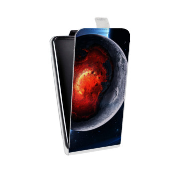 Дизайнерский вертикальный чехол-книжка для Lenovo Vibe S1 Астероиды (на заказ)