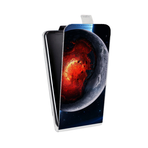 Дизайнерский вертикальный чехол-книжка для Nokia 3.4 Астероиды