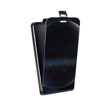 Дизайнерский вертикальный чехол-книжка для Huawei Honor 7A Pro Астероиды (на заказ)