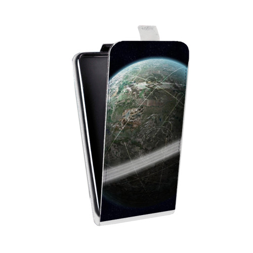 Дизайнерский вертикальный чехол-книжка для Huawei Honor 10i Вселенная