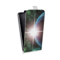 Дизайнерский вертикальный чехол-книжка для ASUS ZenFone Max Вселенная