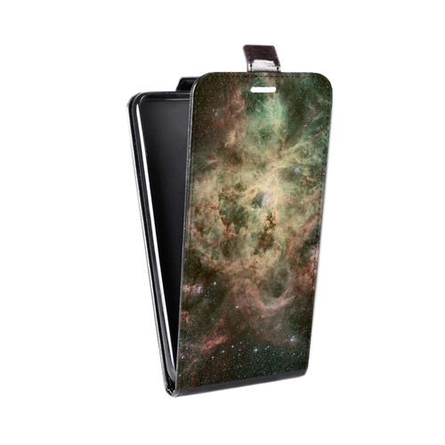 Дизайнерский вертикальный чехол-книжка для Iphone 11 Pro Вселенная