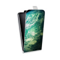 Дизайнерский вертикальный чехол-книжка для HTC U Ultra Вселенная