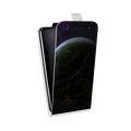 Дизайнерский вертикальный чехол-книжка для HTC 10 Вселенная