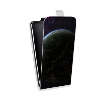 Дизайнерский вертикальный чехол-книжка для Huawei Honor Play Вселенная (на заказ)